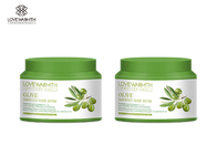 Olivgrün machen Sie 2 in 1 Haar-Reparatur-Maske glatt, welche die botanische langlebige Formel befeuchtet