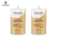 Ammoniak-freie gelbe AntiEnthaarungscreme, sicheres Platin-blondes Bleichmittel