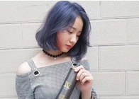 Keratin-dauerhafte Wasser-beständige Creme für Haarfärbemittel weniger Schaden-Blau-Farbe
