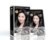 100% Abdeckungs-weißes Haar-dauerhaftes Farbshampoo für Erwachsene kundengebundenen Aufkleber