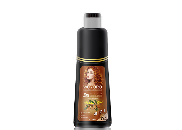 Kundenspezifische Flasche verpackte schwarzes Haar-Shampoo 15ml*2 für Supermarkt
