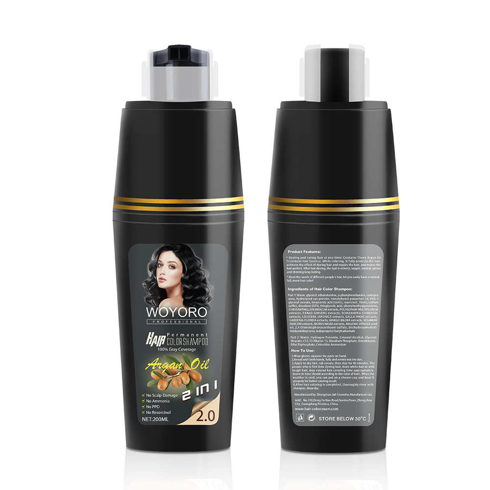 Grey Coverag Hair Color Shampoo   Freundliches Ammoniak Eco frei