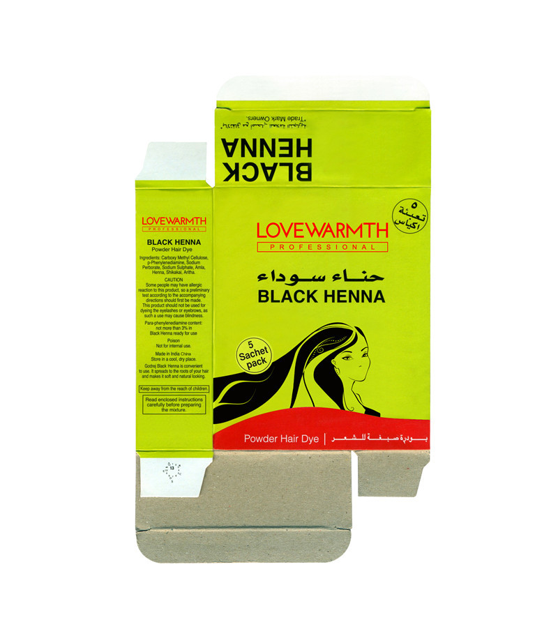 GMPC 5 Minute-dauerhafte schwarze Farbe Henna Oil