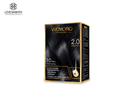 2,0 natürliches schwarzes Haar-Farbshampoo leicht für graue Haar-Abdeckungs-niedriges Ammoniak