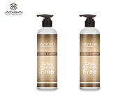 Trocknen Sie/Gewohnheits-Logo des geschädigten Haar-Keratin-Behandlungs-Shampoo-Volumen-300ml/500ml