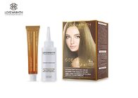 4 / 33 Schatten-dauerhafte Haar-Farbcreme, weiße Haarfärbemittel-Ausrüstung der Familien-100%
