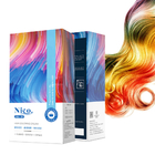 dauerhafte Haar-Farbkundengebundenes Sahnelogo des Schwarz-450ml